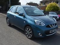 Używany Nissan Micra Tekna 2013 Niebieski Hatchback