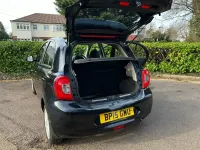 Begagnad Nissan Micra Acenta 79 HK (58 kW) 2015 Svart Halvkombi