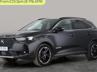 Used DS Automobiles DS7 Crossback Performance Line Plus 131 HP (96 kW) 2021 Black SUV