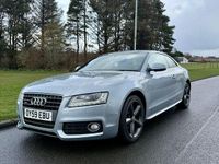 Used Audi A5 S-Line 170 HP (125 kW) 2009 Silver Coupe