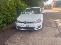 Used VW Golf VII S 2014 White Hatchback