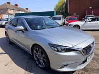 Begagnad Mazda 6 Inclusive 150 HK (110 kW) 2015 Silver Sedan