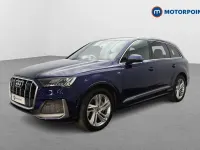 Used Audi Q7 S-Line 2020 Blue SUV