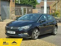 Used Vauxhall Astra SRi 200 HP (147 kW) 2018 Blue Hatchback