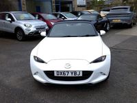 Begagnad Mazda MX5 131 HK (96 kW) 2017 Vit Cab