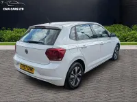 Used VW Polo SE 95 HP (69 kW) 2018 White Hatchback