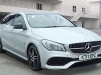 Used Mercedes CLA220 Shooting Brake AMG line 177 HP (130 kW) 2017 Silver Estate