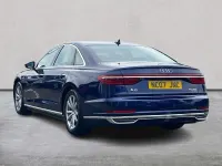 Used Audi A8 Premium 286 HP (210 kW) 2018 Blue Sedan