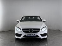 Used Mercedes C220 AMG line 170 HP (125 kW) 2018 White Cabriolet
