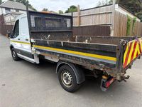 Used Ford Transit 130 HP (95 kW) 2018 White Cabriolet