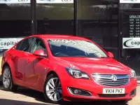Używany Vauxhall Insignia SRi 163 KM (119 kW) 2014 Czerwony Sedan/Limuzyna