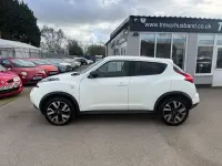 Used Nissan Juke N-TEC 110 HP (80 kW) 2013 White SUV