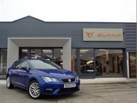Used Seat Leon SE Dynamic 113 HP (83 kW) 2020 Blue Hatchback