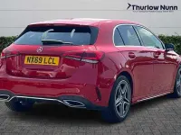 Used Mercedes A180 Executive 136 HP (100 kW) 2019 Red Hatchback