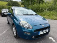 Used Fiat Punto Easy 2012 Blue Hatchback