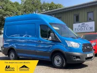 Used Ford Transit 155 HP (114 kW) 2016 Blue Van