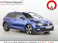 Used VW Polo GTI 207 HP (152 kW) 2020 Blue Hatchback