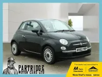 Used Fiat 500 Lounge 69 HP (50 kW) 2012 Black Hatchback