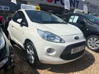 Used Ford Ka Zetec 69 HP (50 kW) 2015 White Hatchback