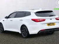 Used Kia Optima GT-Line S 136 HP (100 kW) 2019 White Estate