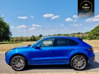 Used Porsche Macan Turbo 2020 Blue SUV