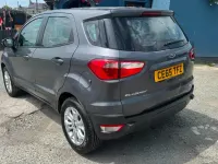 Used Ford Ecosport Zetec 125 HP (91 kW) 2015 Grey SUV