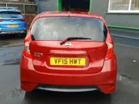 Used Nissan Note N-TEC 80 HP (58 kW) 2015 Red MPV