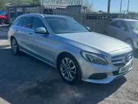 Used Mercedes C200 Premium 2017 Silver Estate
