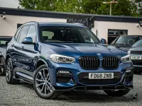 Used BMW X3 M Sport 265 HP (194 kW) 2019 Blue SUV