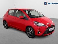 Used Toyota Yaris 2019 Red Hatchback