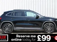Usado Mercedes EQA300 AMG Line Premium 165 kW (225 CV) 2022 Negro SUV