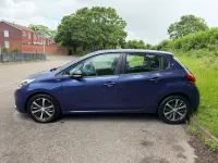 Used Peugeot 208 2016 Blue Hatchback