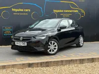 Used Vauxhall Corsa Edition 2022 Black Hatchback