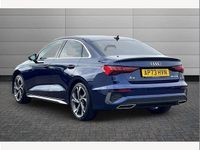 Used Audi A3 S-Line 150 HP (110 kW) 2023 Blue Sedan