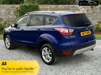 Used Ford Kuga Titanium 150 HP (110 kW) 2017 Blue SUV