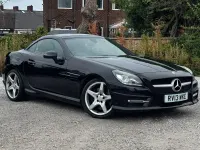 Used Mercedes SLK250 AMG 204 HP (150 kW) 2013 Black Cabriolet