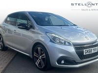 Used Peugeot 208 GT-line 109 HP (80 kW) 2019 Grey Hatchback