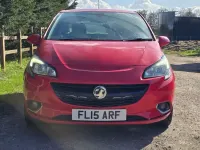 Gebraucht Vauxhall Corsa Excite 2015 Rot Kleinwagen