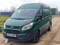 Used Ford Transit Custom Trend 125 HP (91 kW) 2014 Green Van