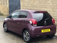 Used Peugeot 108 Allure 2015 Purple Hatchback