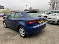 Used Audi A3 Comfort 125 HP (91 kW) 2016 Blue Hatchback