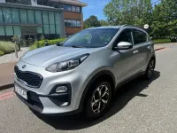Used Kia Sportage 177 HP (130 kW) 2021 Metallic silver SUV