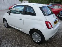Used Fiat 500 Pop 69 HP (50 kW) 2016 White Hatchback