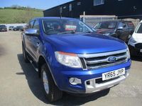 Begagnad Ford Ranger Limited 150 HK (110 kW) 2015 Blå Pickup