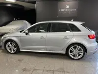 Usado Audi A3 Sportback S-Line 150 CV (110 kW) 2017 Plateado Utilitario