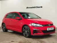 Used VW Golf VII GTD 184 HP (135 kW) 2017 Red Hatchback
