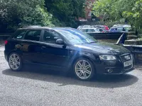 Used Audi A3 Sportback S-Line 170 HP (125 kW) 2008 Black Hatchback