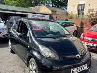 Used Toyota Aygo 68 HP (50 kW) 2012 Black Hatchback