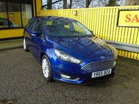 Used Ford Focus Titanium 125 HP (91 kW) 2015 Blue Hatchback