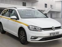 Used VW Golf VII SE 115 HP (84 kW) 2018 White Estate
